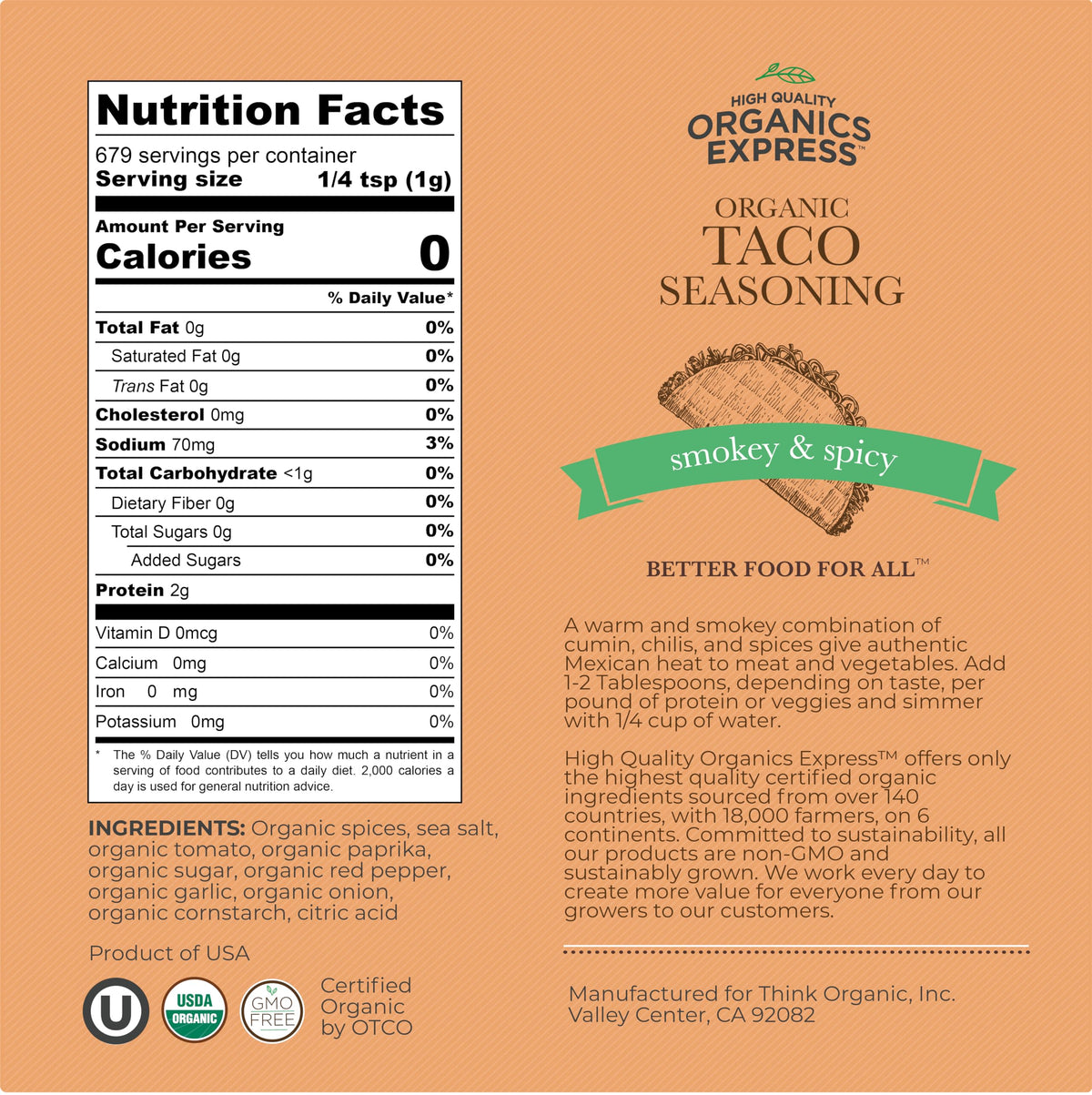 HqO Traceable sourcing map shows earth-to-table transparency.