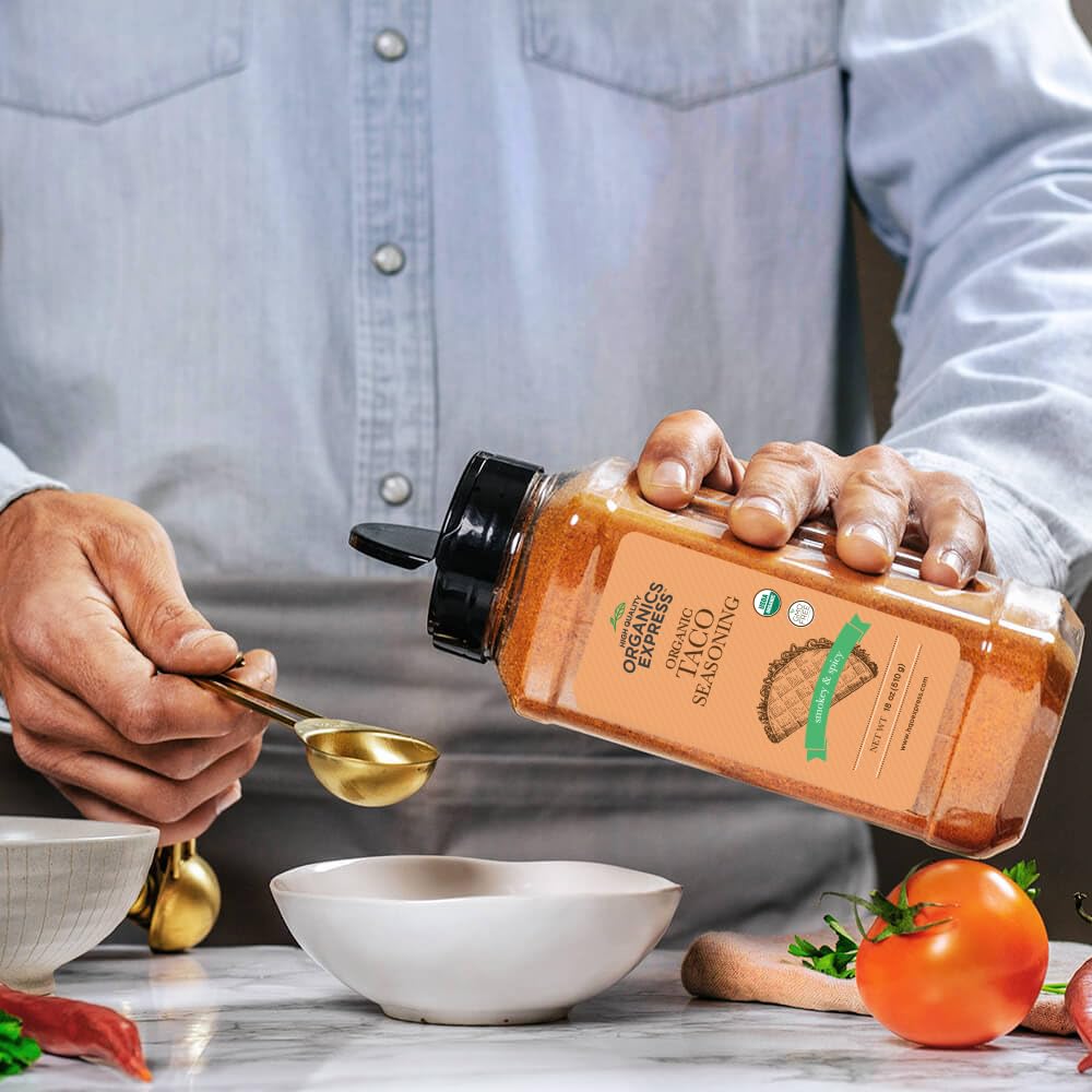 HqO Organic certification label emphasizes purity and safety.