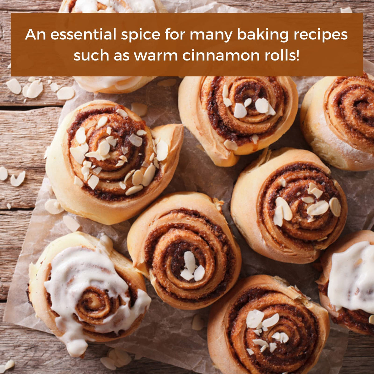 HQOExpress cinnamon powder in batter adds warm flavor to baked goods.