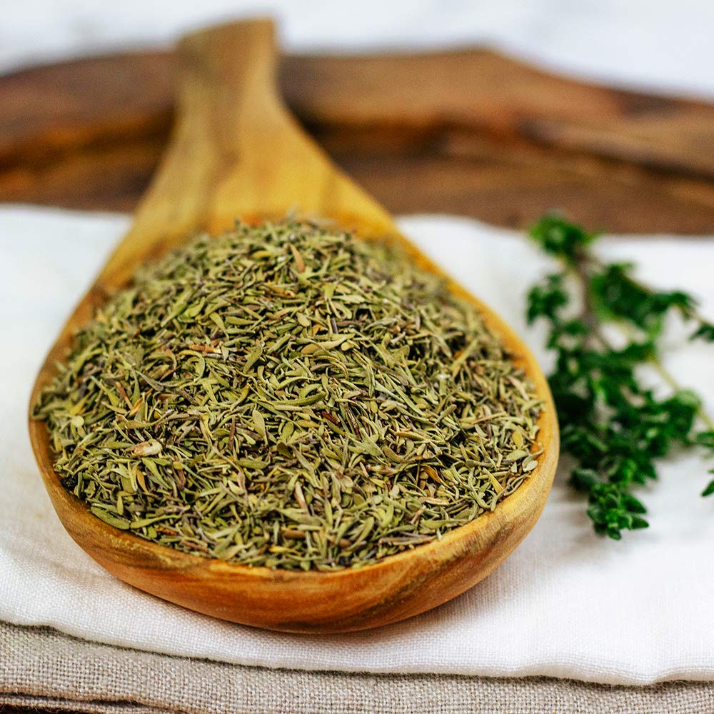 HQOExpress Organic Thyme bundles ready for drying and pantry use