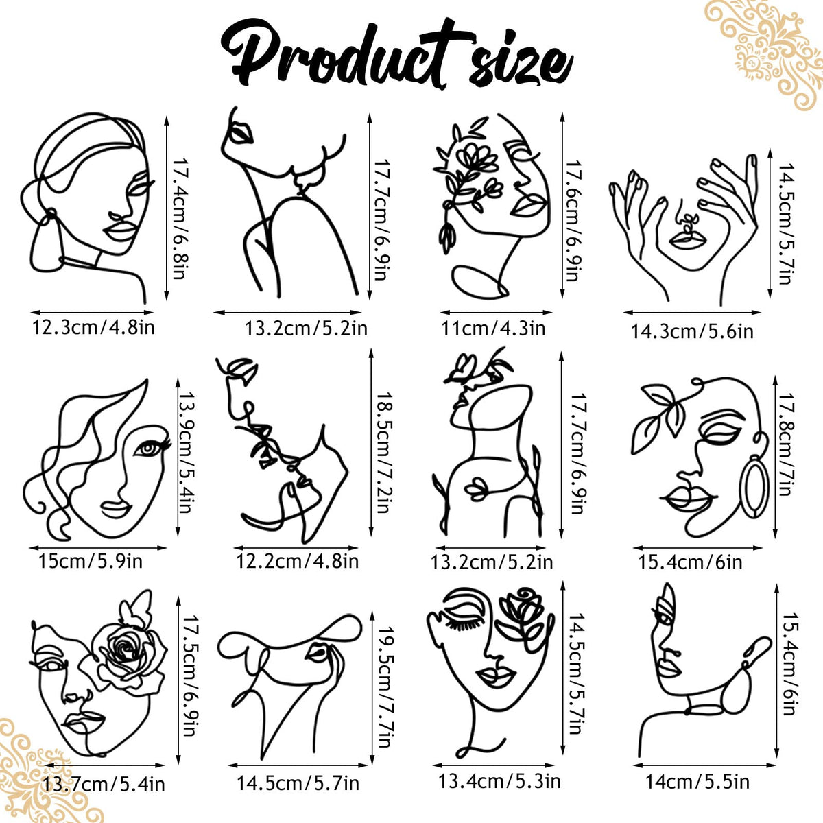 HSDSH Lady Face Topper on cake highlights modern artistry for birthdays and celebrations.