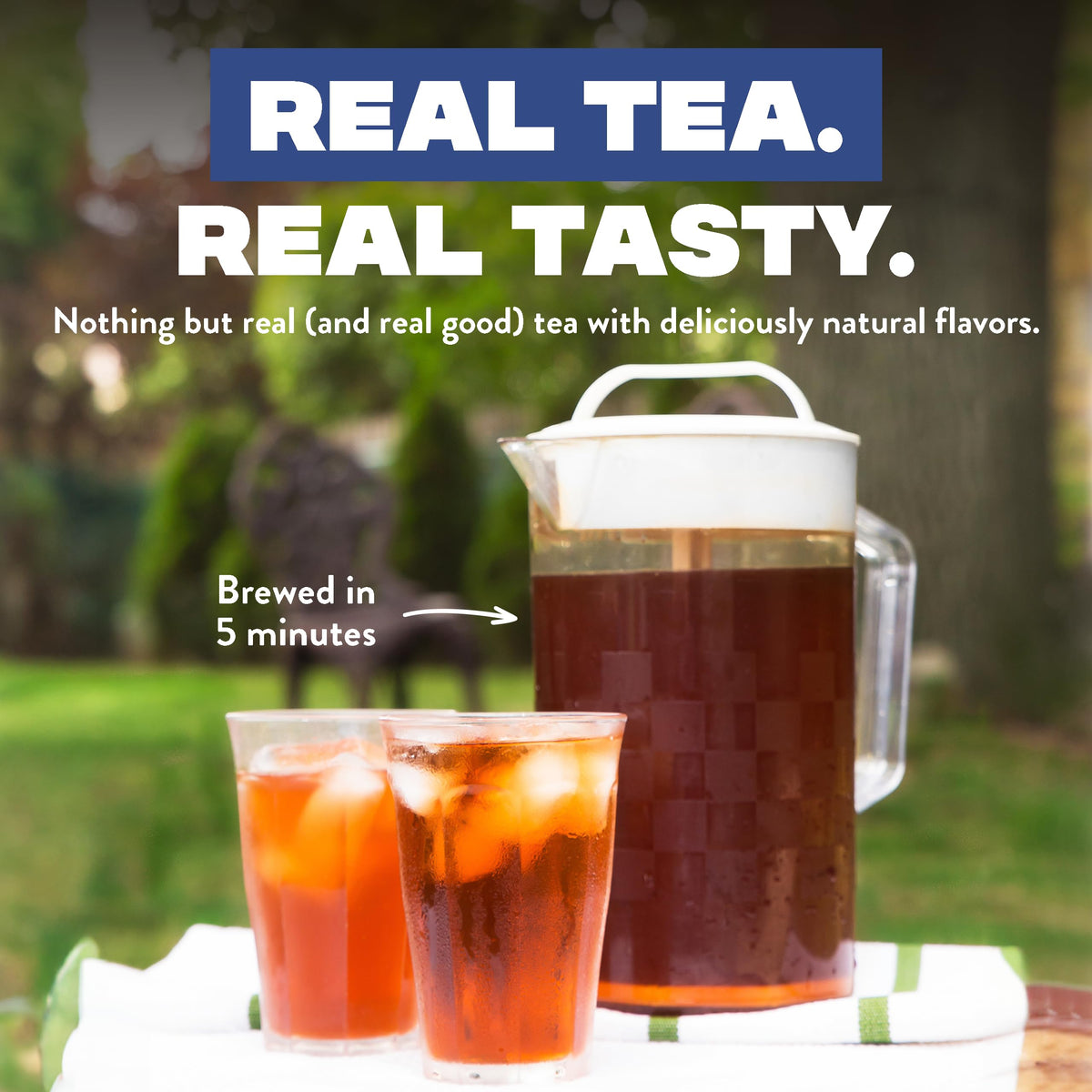 HTEAO brew in five minutes for Texas-style iced tea