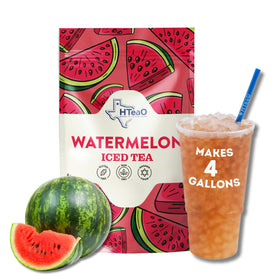 HTEAO Watermelon Black Tea sachets in packaging, ideal for easy party prep.