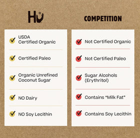 Hu Chocolate Bars deep dark chocolate with visible salt crystals