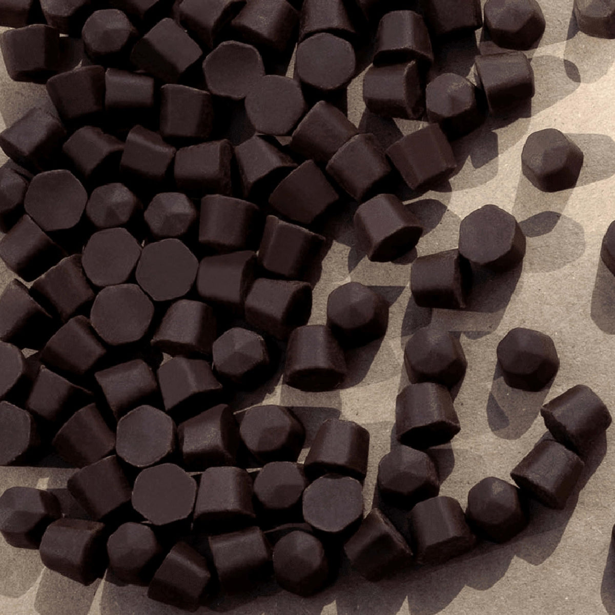 Hu Gems chips on baking tray inspiring fresh cookies and desserts.