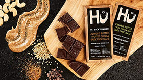 Hu non GMO kosher label, premium ingredients for mindful indulgence.