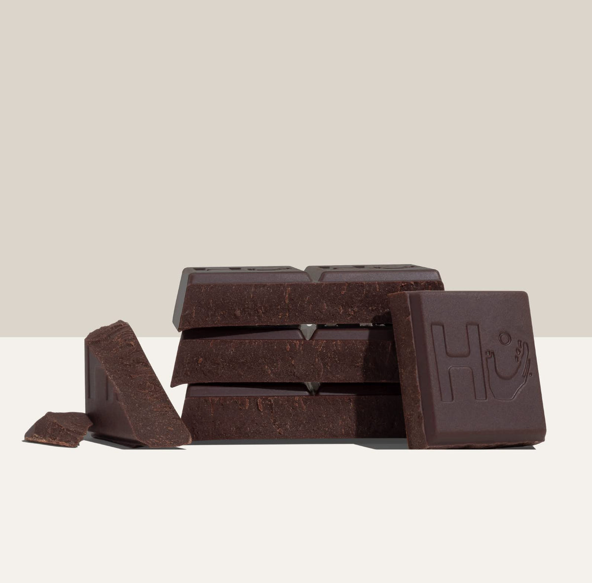 Hu Organic cocoa butter bottle highlights sustainable chocolate making