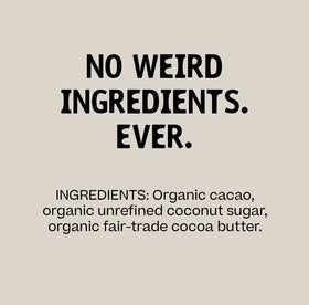 Hu Unrefined coconut sugar scoop adds natural sweetness and texture