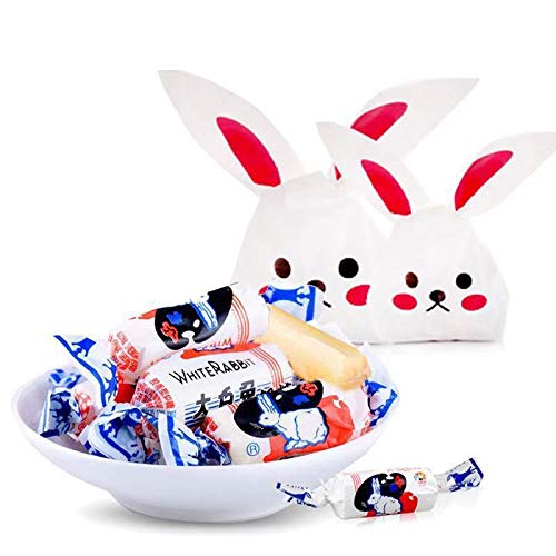 HUANYOUREN White Rabbit Toffee iron box packaging closeup for gifting