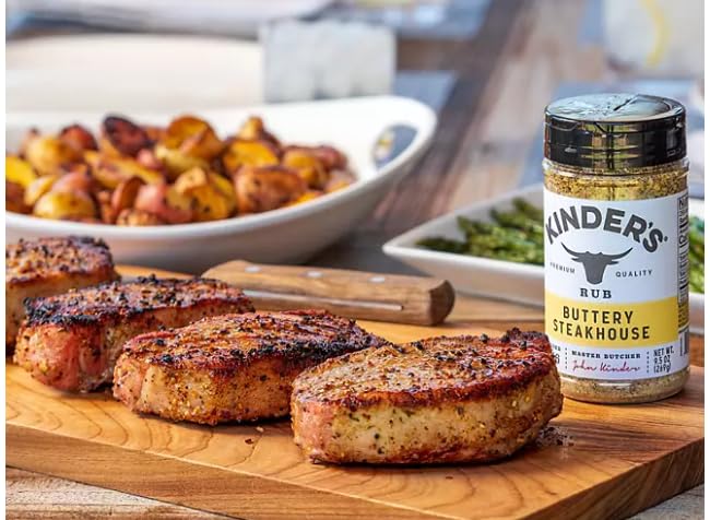 Buttery Steakhouse bottle with garlicky-herb notes for steaks.