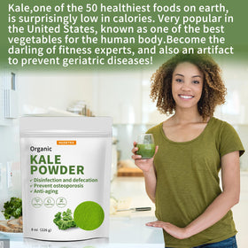 Hudetex Kale Powder eco packaging highlights sustainable packaging