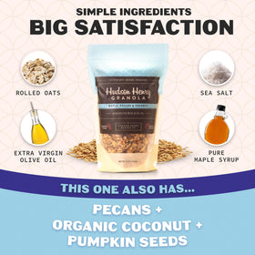 Hudson Henry small-batch granola baking image highlighting quality, ideal for gifting or pantry staples