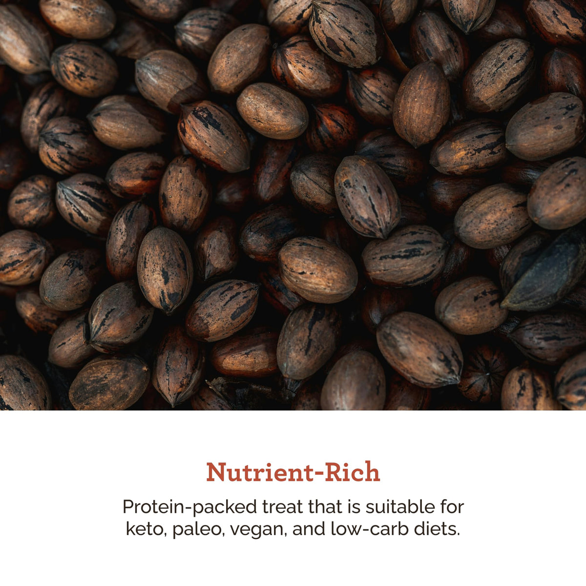 Hudson Pecan Company keto-friendly pecans for low-carb snacking.