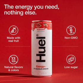 Huel Energy+ on-the-go packaging convenient for busy days