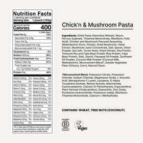 Ingredient close-up shows plant-based ingredients and vitamin-rich formula.