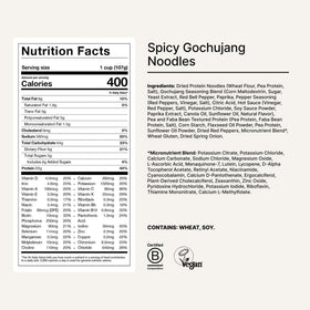 Steaming bowl of Huel Spicy Gochujang delivers comforting heat.