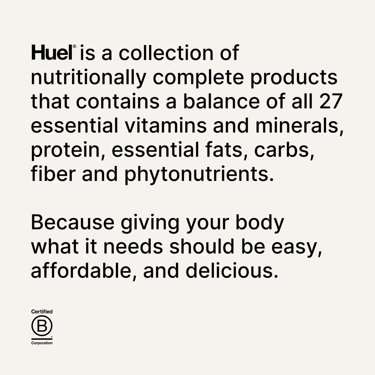 Brand label on the cup emphasizes dairy-free and vegan ingredients.