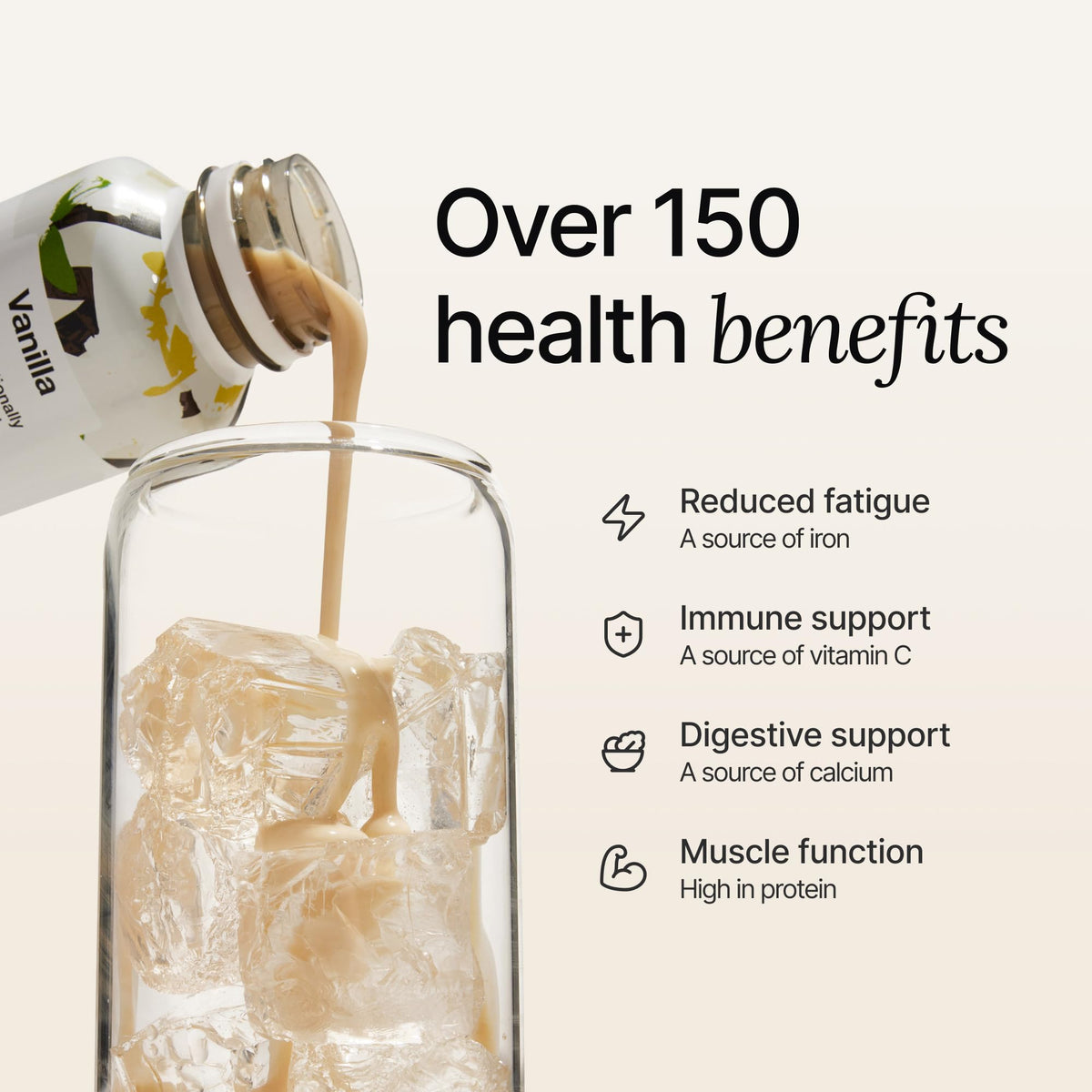 16.9 fl oz bottle size ideal for on-the-go meals.