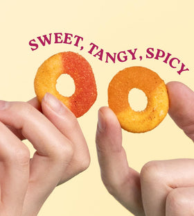 HUER gummy rings deliver soft, chewy texture for enjoyable bites