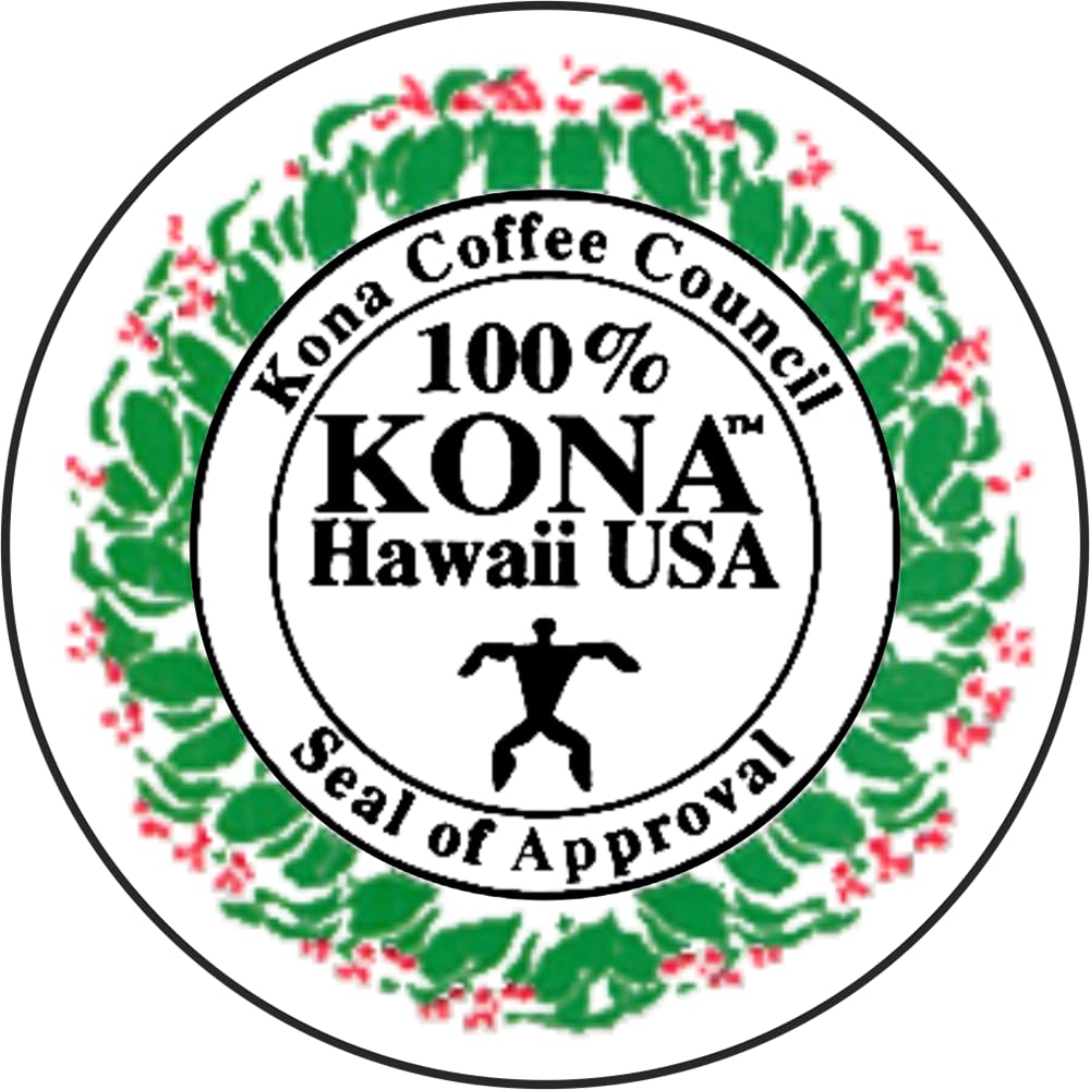 New K2 brewer setup with Hula Girl Kona coffee pods.