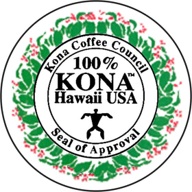 New K2 brewer setup with Hula Girl Kona coffee pods.