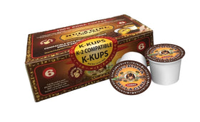 Hula Girl Kona K-Cups packaging highlights K2 compatibility.