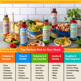 Humble House Puya Pasilla bottle offers tangy layered flavor for dips