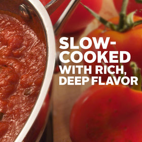 Hunt's Tomato Sauce ingredients panel emphasizes no added sugar.