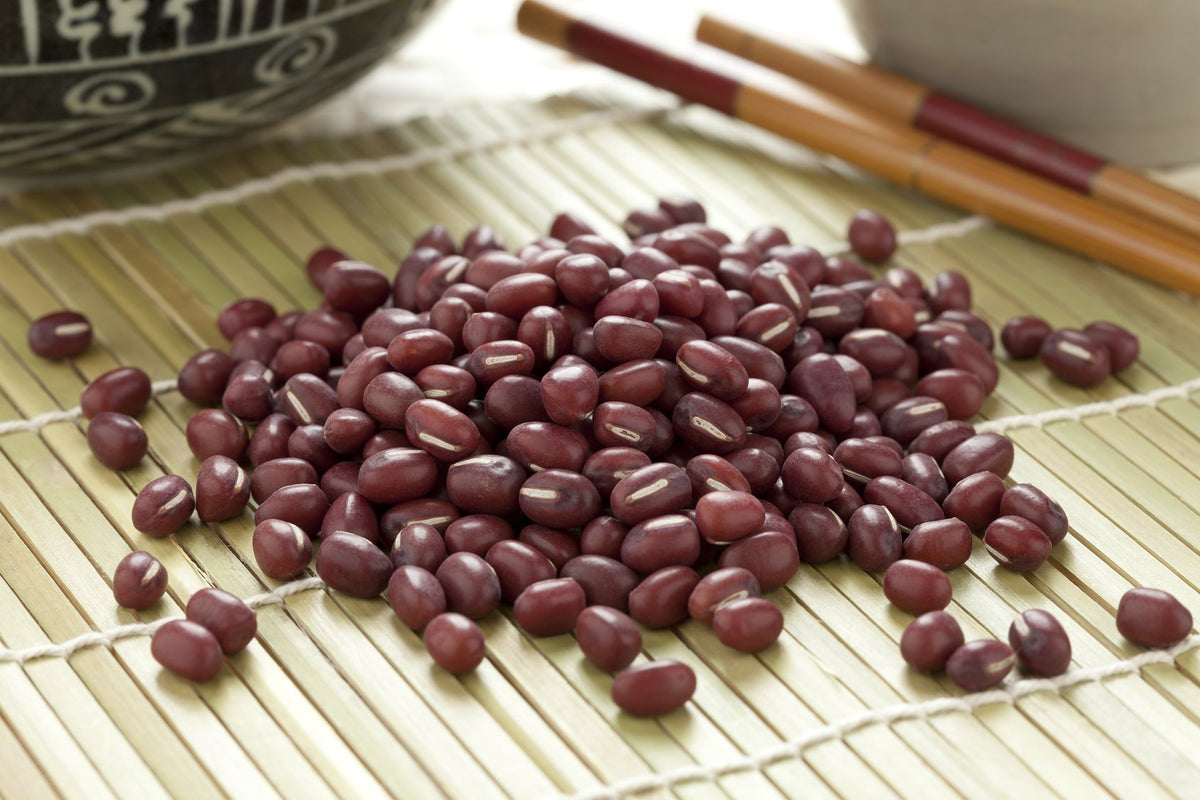 Adzuki beans ready for macrobiotic meals and protein-rich dishes.