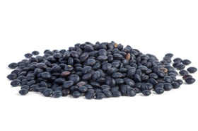 Hunza Lentils nutrition label highlighting iron content and nutrient-dense profile.