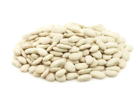 Cooked Hunza Organic Baby Lima Beans in a bowl