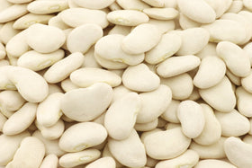 Hunza Organic Baby Lima Beans served in a hearty stew
