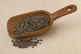 Hunza Lentils with gluten-free and non-GMO icons for diet-friendly options