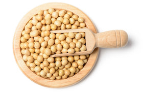 Hunza Organic Soybeans non-GMO and pure, with no additives.