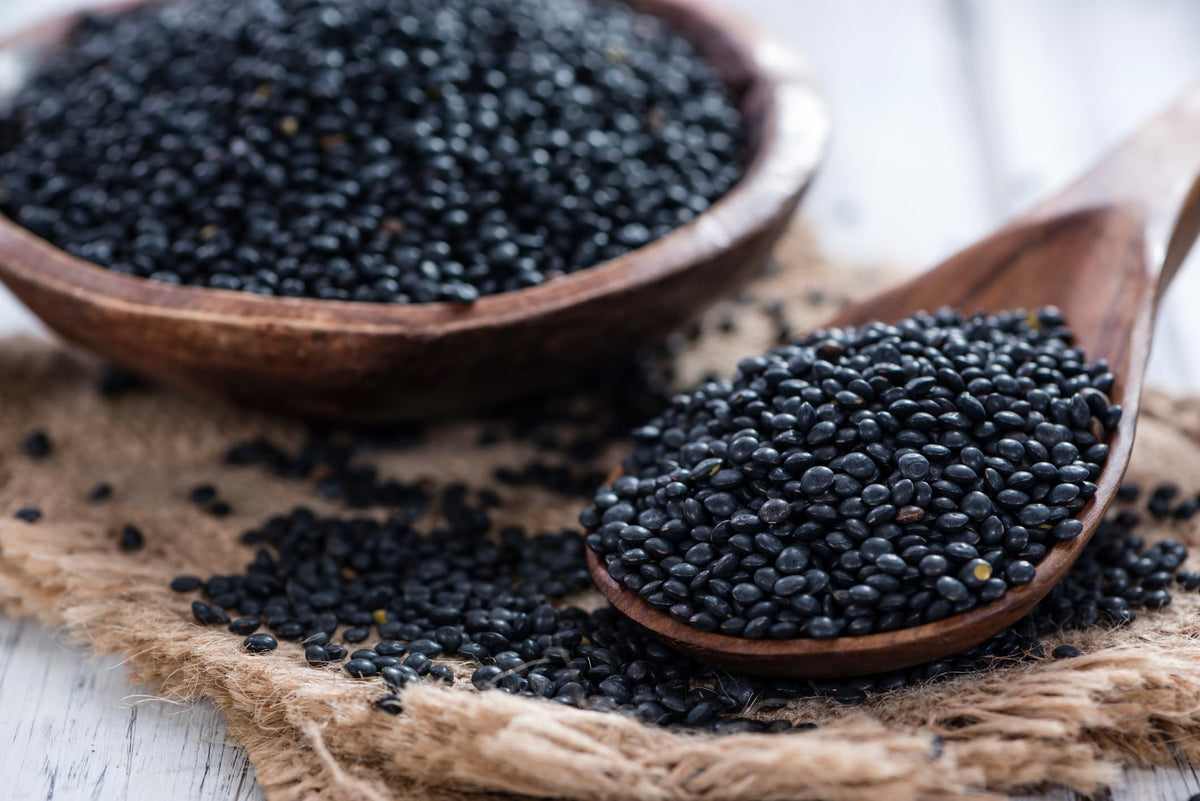 Hunza Lentils stand-up pouch packaging supports durability and freshness.