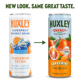 Huxley energy drink with added electrolytes supports hydration during workouts