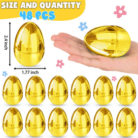 Huyamap attach hinge design Easter egg keeps halves together