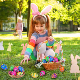 Huyamap easy-open eggs simplify egg hunts for kids and adults