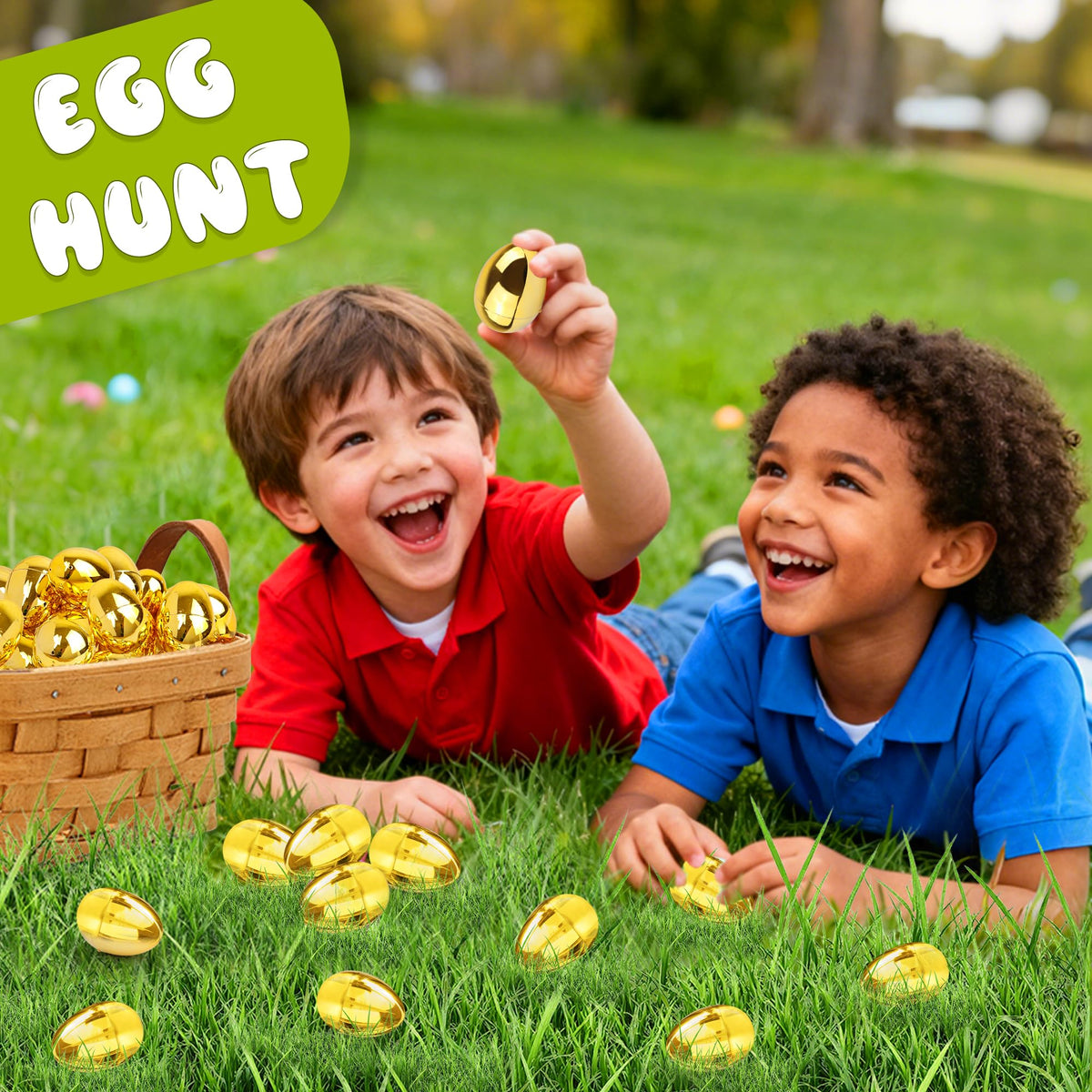 Huyamap safe non-toxic Easter eggs for kids 3+