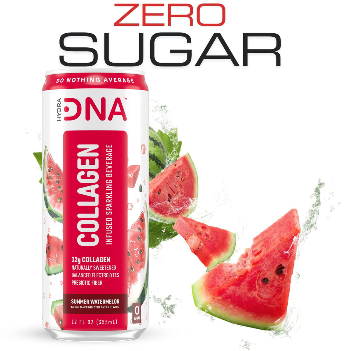 HYDRADNA No Artificial Flavors Label showcasing a clean ingredients approach.