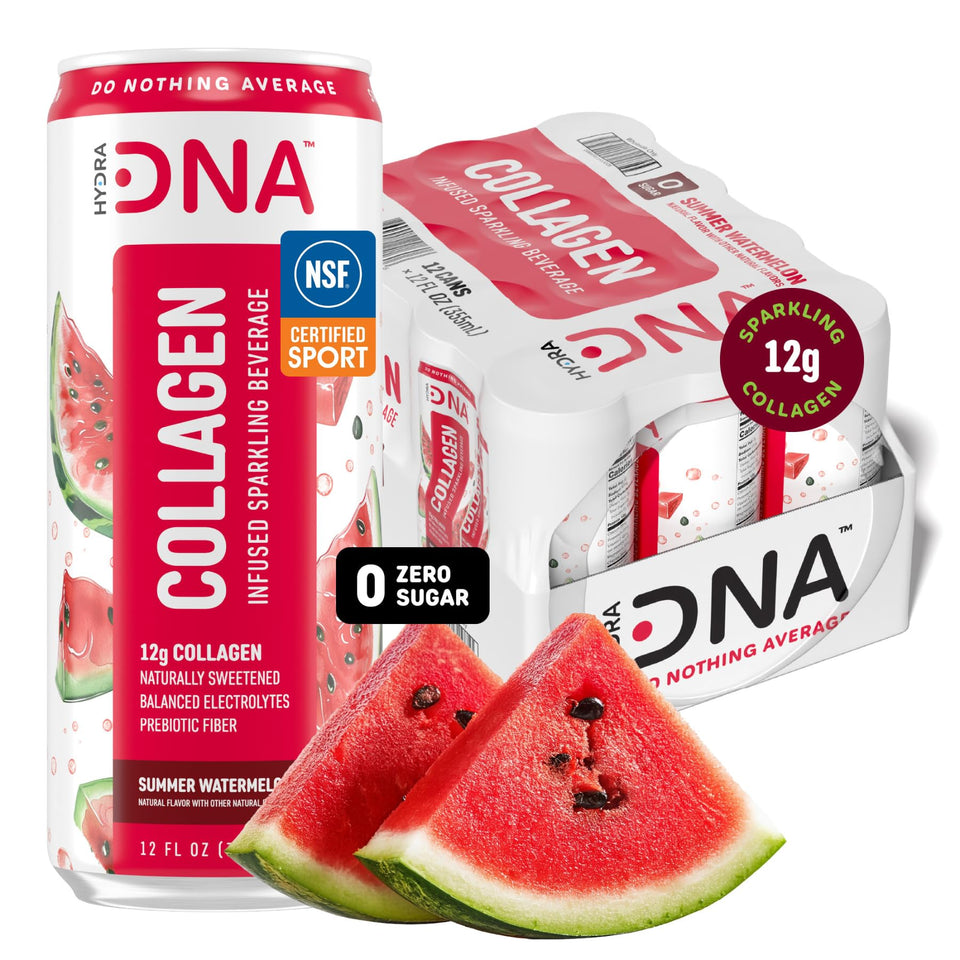 HYDRADNA Sparkling Watermelon Can for refreshing hydration.