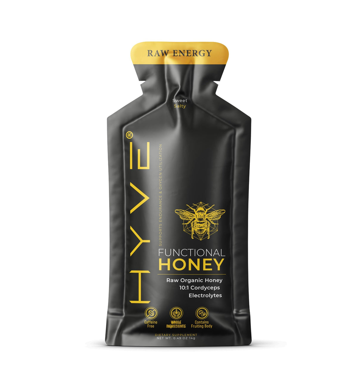 HYVE energy-friendly breakfast addition with a sweet-and-salty note.