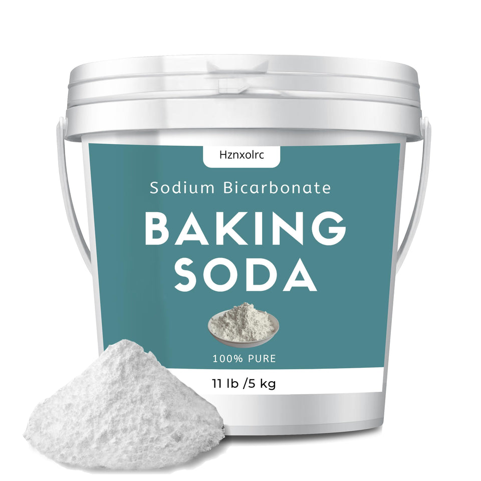 Hznxolrc baking soda powder bulk 11lb for bulk baking needs.