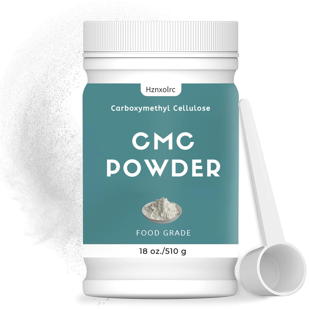 Hznxolrc CMC powder container showcases texture enhancement for sauces