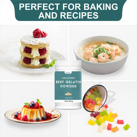 Hznxolrc gelatin used in candies and dairy products for improved consistency.