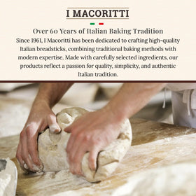 I Macoritti Maxi Breadsticks authentic Italian recipe delivering real flavor.