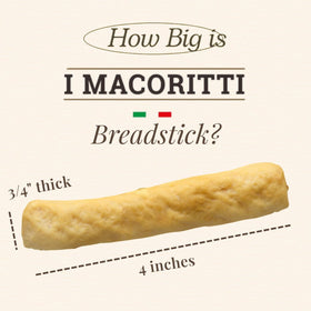 I Macoritti Maxi Breadsticks kid-friendly snack idea for lunches.