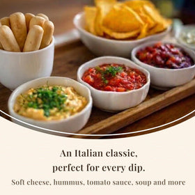 I Macoritti Maxi Breadsticks travel-pack packaging for easy snacking anywhere.