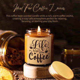 iaovueby coffee themed keychain keeps a bright reminder on the go.
