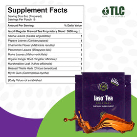IASO Iaso Brewed Tea Original tea bags ready to brew for a simple ritual